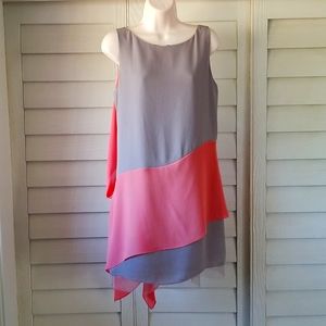 BCBG Maxazira Mini Dress with Side Drape